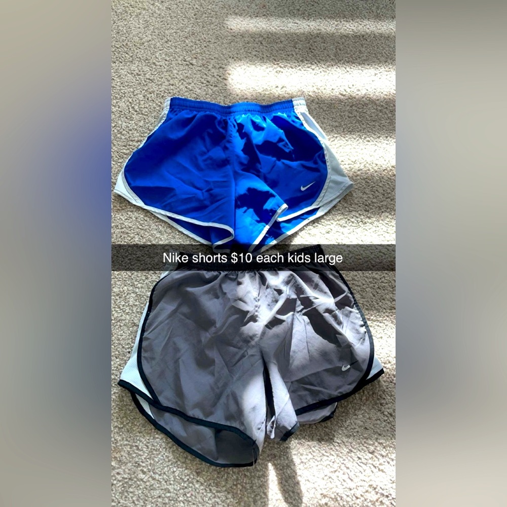 Nike running shorts